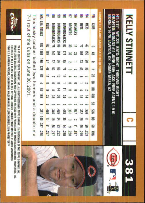 2002 Topps Chrome Baseball (#366-695) Singles - You Choose - Picture 27 of 473