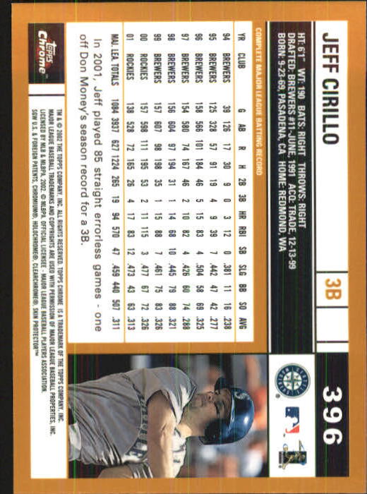 2002 Topps Chrome Baseball (#366-695) Singles - You Choose - Picture 49 of 473