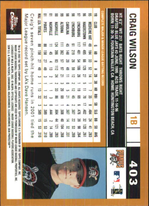 2002 Topps Chrome Baseball (#366-695) Singles - You Choose - Picture 61 of 473
