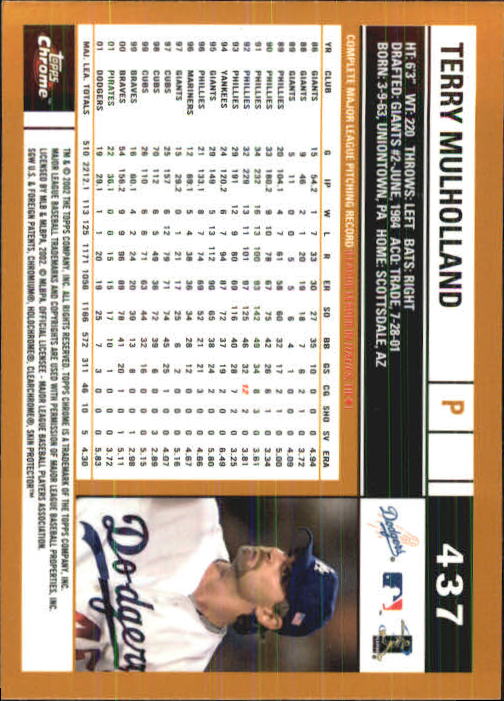 2002 Topps Chrome Baseball (#366-695) Singles - You Choose - Picture 105 of 473