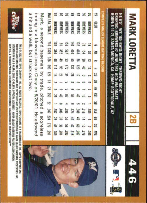 2002 Topps Chrome Baseball (#366-695) Singles - You Choose - Picture 119 of 473