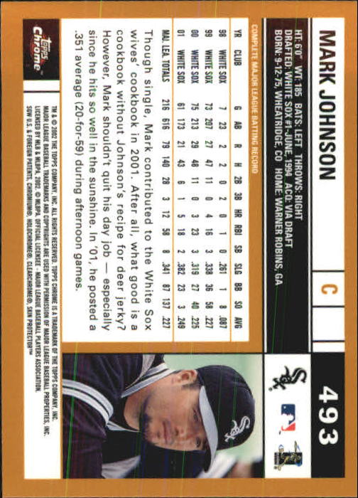 2002 Topps Chrome Baseball (#366-695) Singles - You Choose - Picture 179 of 473