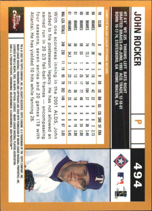 2002 Topps Chrome Baseball (#366-695) Singles - You Choose - Picture 181 of 473