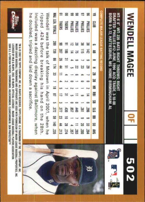 2002 Topps Chrome Baseball (#366-695) Singles - You Choose - Picture 193 of 473