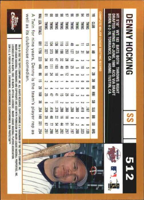 2002 Topps Chrome Baseball (#366-695) Singles - You Choose - Picture 207 of 473