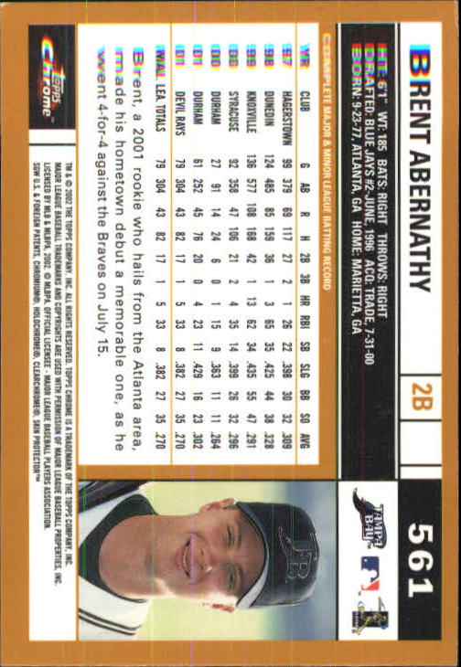 2002 Topps Chrome Baseball (#366-695) Singles - You Choose - Picture 277 of 473