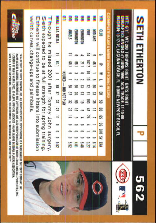 2002 Topps Chrome Baseball (#366-695) Singles - You Choose - Picture 279 of 473