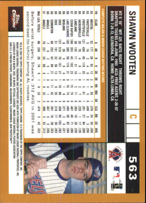 2002 Topps Chrome Baseball (#366-695) Singles - You Choose - Picture 281 of 473