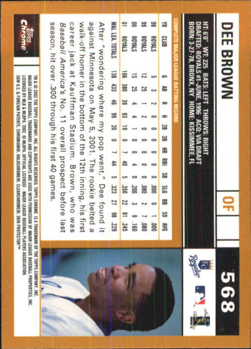 2002 Topps Chrome Baseball (#366-695) Singles - You Choose - Picture 287 of 473
