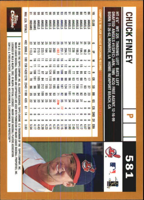 A1950- 2002 Topps Chrome BB Cards 396-695 +Inserts -You Pick- 15+ FREE US SHIP - Picture 273 of 418