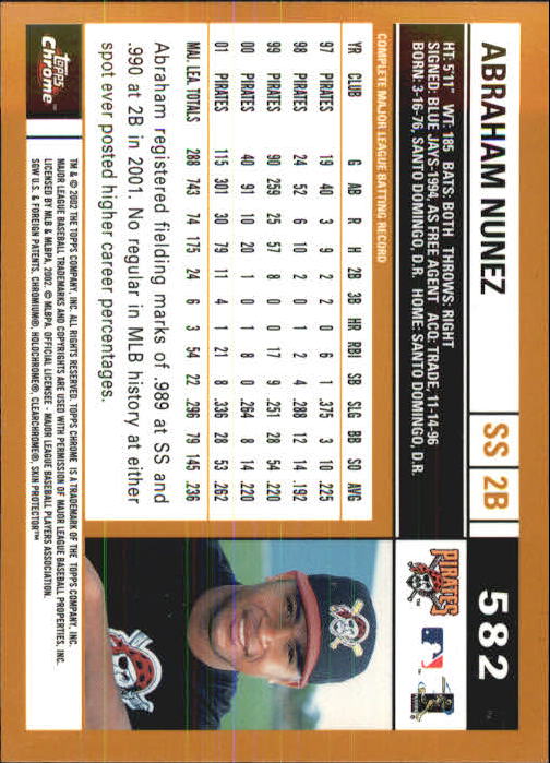 2002 Topps Chrome Baseball (#366-695) Singles - You Choose - Picture 309 of 473