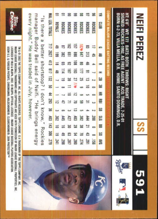 2002 Topps Chrome Baseball (#366-695) Singles - You Choose - Picture 319 of 473
