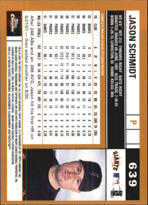 2002 Topps Chrome Baseball (#366-695) Singles - You Choose - Picture 373 of 473