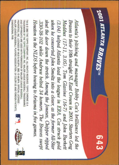 2002 Topps Chrome Baseball (#366-695) Singles - You Choose - Picture 379 of 473