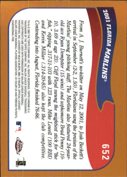 2002 Topps Chrome Baseball (#366-695) Singles - You Choose - Picture 397 of 473
