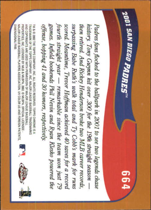 2002 Topps Chrome Baseball (#366-695) Singles - You Choose - Picture 419 of 473