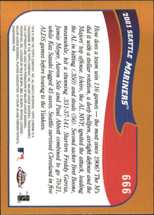2002 Topps Chrome Baseball (#366-695) Singles - You Choose - Picture 423 of 473