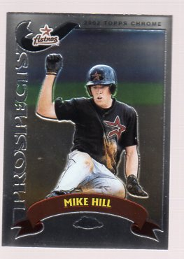 2002 Topps Chrome #674 Mike Hill PROS RC