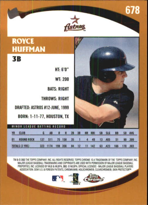 2002 Topps Chrome Baseball (#366-695) Singles - You Choose - Picture 446 of 473