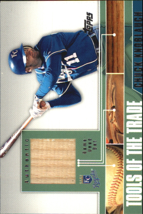 2002 Topps Traded Tools of the Trade Relics #CK Chuck Knoblauch Bat C