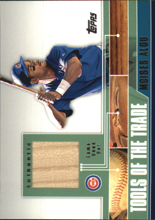 2002 Topps Traded Tools of the Trade Relics #MA Moises Alou Bat C