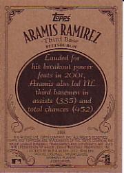 2002 Topps 206 #188B Aramis Ramirez w/o Bat back image