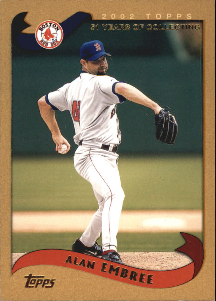 2002 Topps Traded Gold #T33 Alan Embree