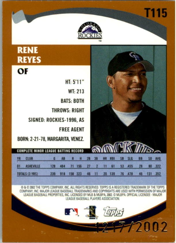 B2118- 2002 Topps Traded Gold BB # S 1-275 Parallels -du Pick- 15 + Gratis US - Bild 7 von 157
