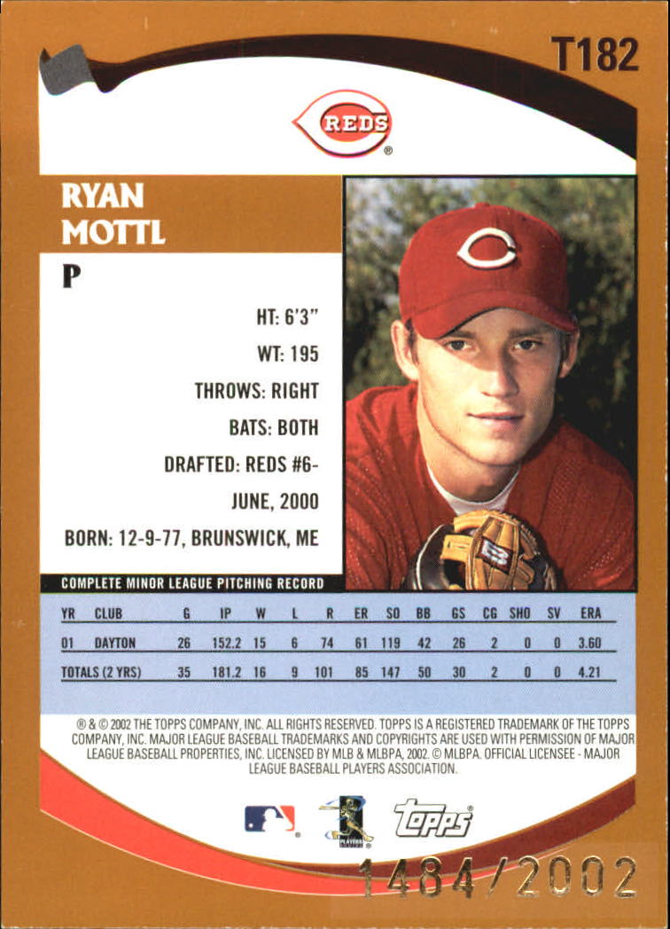 B2118- 2002 Topps Traded Gold BB # S 1-275 Parallels -du Pick- 15 + Gratis US - Bild 55 von 157