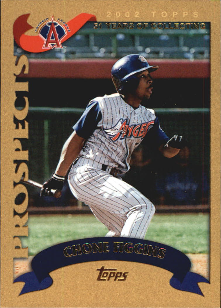 2002 Topps Traded Gold #T196 Chone Figgins
