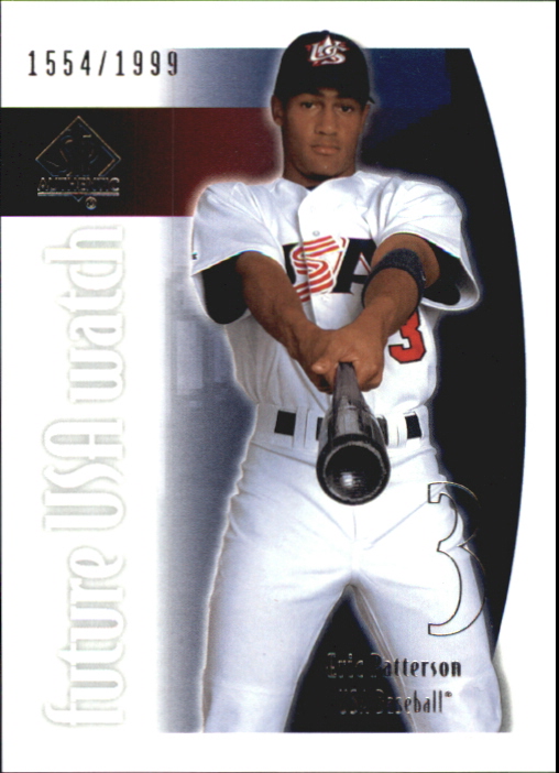 2002 SP Authentic USA Future Watch #USA16 Eric Patterson