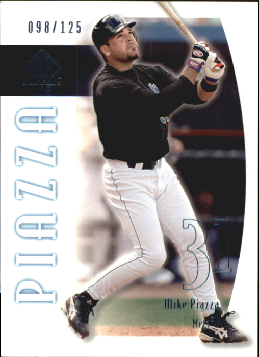 2002 SP Authentic Limited #77 Mike Piazza