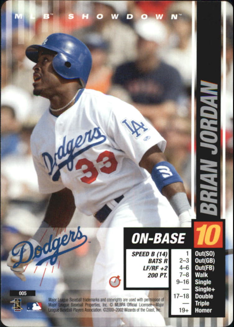2002 MLB Showdown Trading Deadline #5 Brian Jordan - NM-MT - Triple Play  Sports Cards | Beckett Marketplace