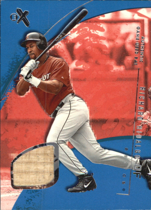 2002 E-X Essential Credentials Future #16 Richard Hidalgo Bat/45