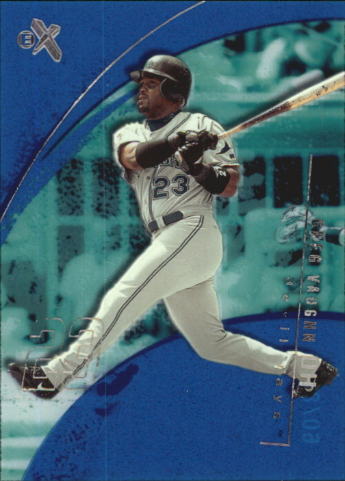2002 E-X Essential Credentials Future #98 Greg Vaughn/88