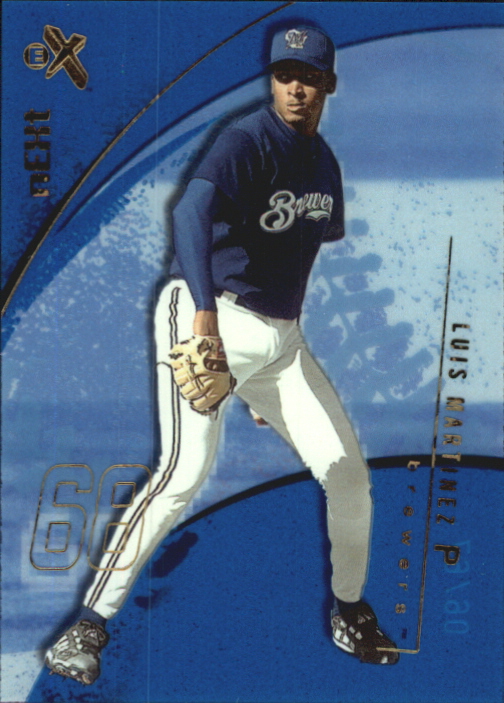 2002 E-X Essential Credentials Future #119 Luis Martinez NT/67