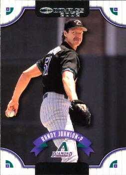 Randy Johnson baseball card (Montreal Expos Mariners Diamondbacks) 1989  Score #645 Rookie