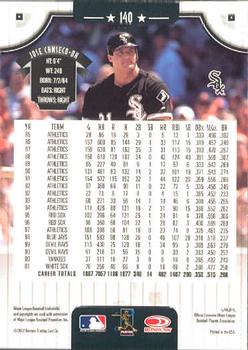 2002 Donruss #140 Jose Canseco back image