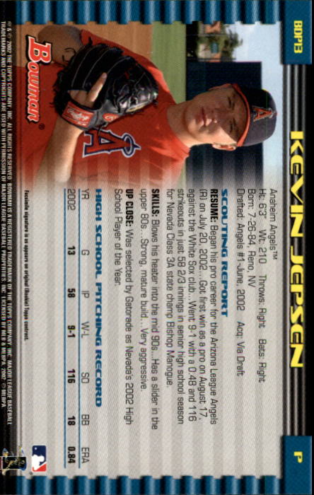 B5073- 2002 Bowman Draft BB Card #s 1-165 +Inserts -You Pick- 15+ FREE US SHIP - Picture 11 of 409