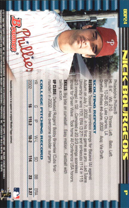 B5073- 2002 Bowman Draft BB Card #s 1-165 +Inserts -You Pick- 15+ FREE US SHIP - Picture 19 of 409