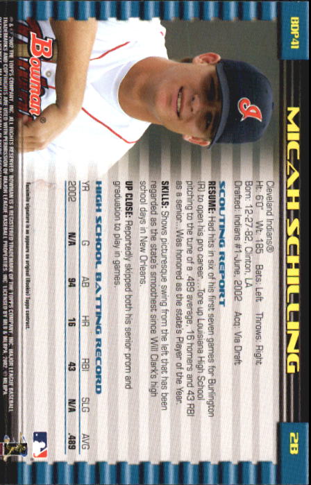 B5073- 2002 Bowman Draft BB Card #s 1-165 +Inserts -You Pick- 15+ FREE US SHIP - Picture 33 of 409