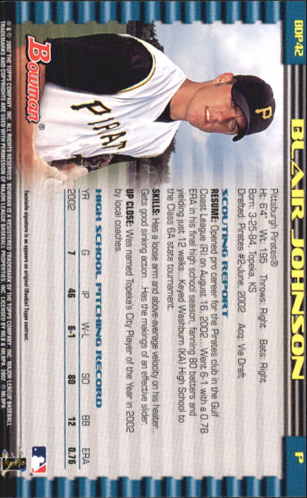 B5073- 2002 Bowman Draft BB Card #s 1-165 +Inserts -You Pick- 15+ FREE US SHIP - Picture 35 of 409