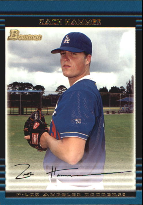 2002 Bowman Draft #BDP51 Zach Hammes RC