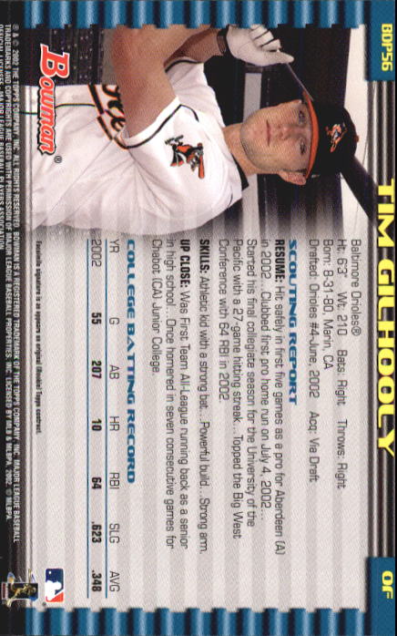 B5073- 2002 Bowman Draft BB Card #s 1-165 +Inserts -You Pick- 15+ FREE US SHIP - Picture 45 of 409