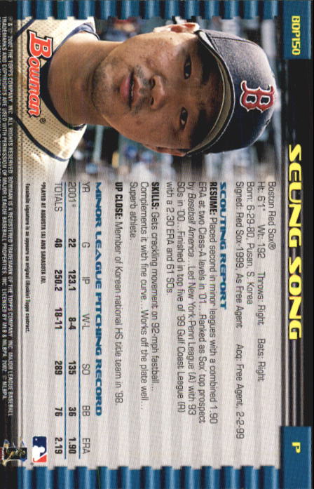 B5073- 2002 Bowman Draft BB Card #s 1-165 +Inserts -You Pick- 15+ FREE US SHIP - Picture 149 of 409