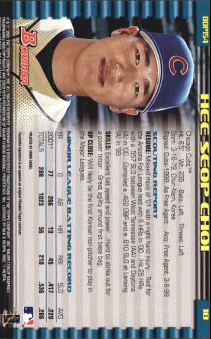 B5073- 2002 Bowman Draft BB Card #s 1-165 +Inserts -You Pick- 15+ FREE US SHIP - Picture 153 of 409