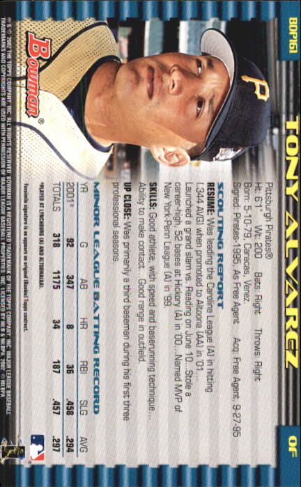 B5073- 2002 Bowman Draft BB Card #s 1-165 +Inserts -You Pick- 15+ FREE US SHIP - Picture 159 of 409