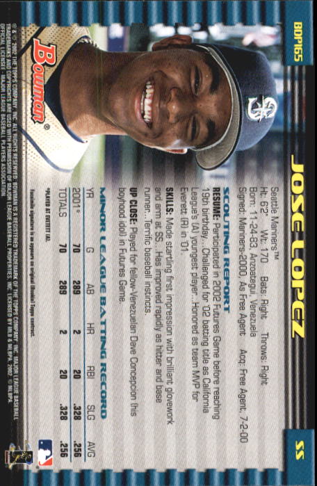 B5073- 2002 Bowman Draft BB Card #s 1-165 +Inserts -You Pick- 15+ FREE US SHIP - Picture 165 of 409