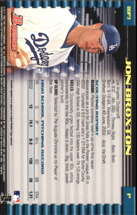 B5073- 2002 Bowman Draft BB Card #s 1-165 +Inserts -You Pick- 15+ FREE US SHIP - Picture 171 of 409
