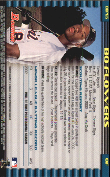 B5073- 2002 Bowman Draft BB Card #s 1-165 +Inserts -You Pick- 15+ FREE US SHIP - Picture 269 of 409